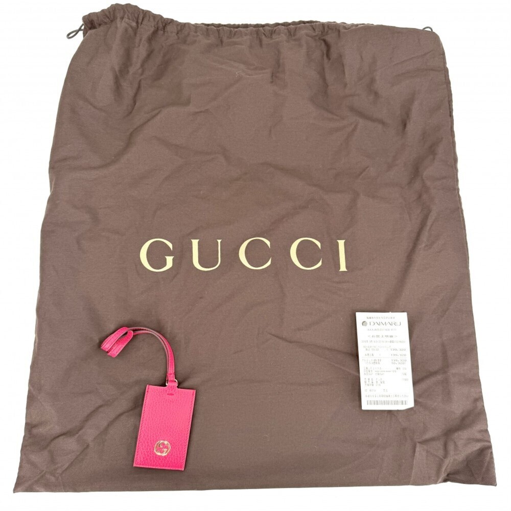 GUCCI Authentic Pink Leather Tote Bag - Picture 9 of 9